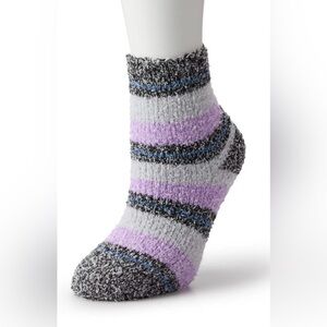 Women’s Cozy Crew Socks (3) Sz 9-11 Penguin Unicorn Stars Stripes Winter Novelty